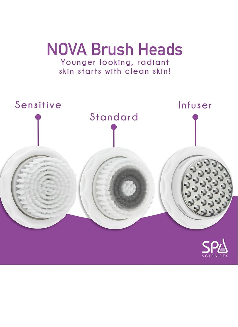 Spa Sciences NOVA Skin Cleansing Replacement Brush Head