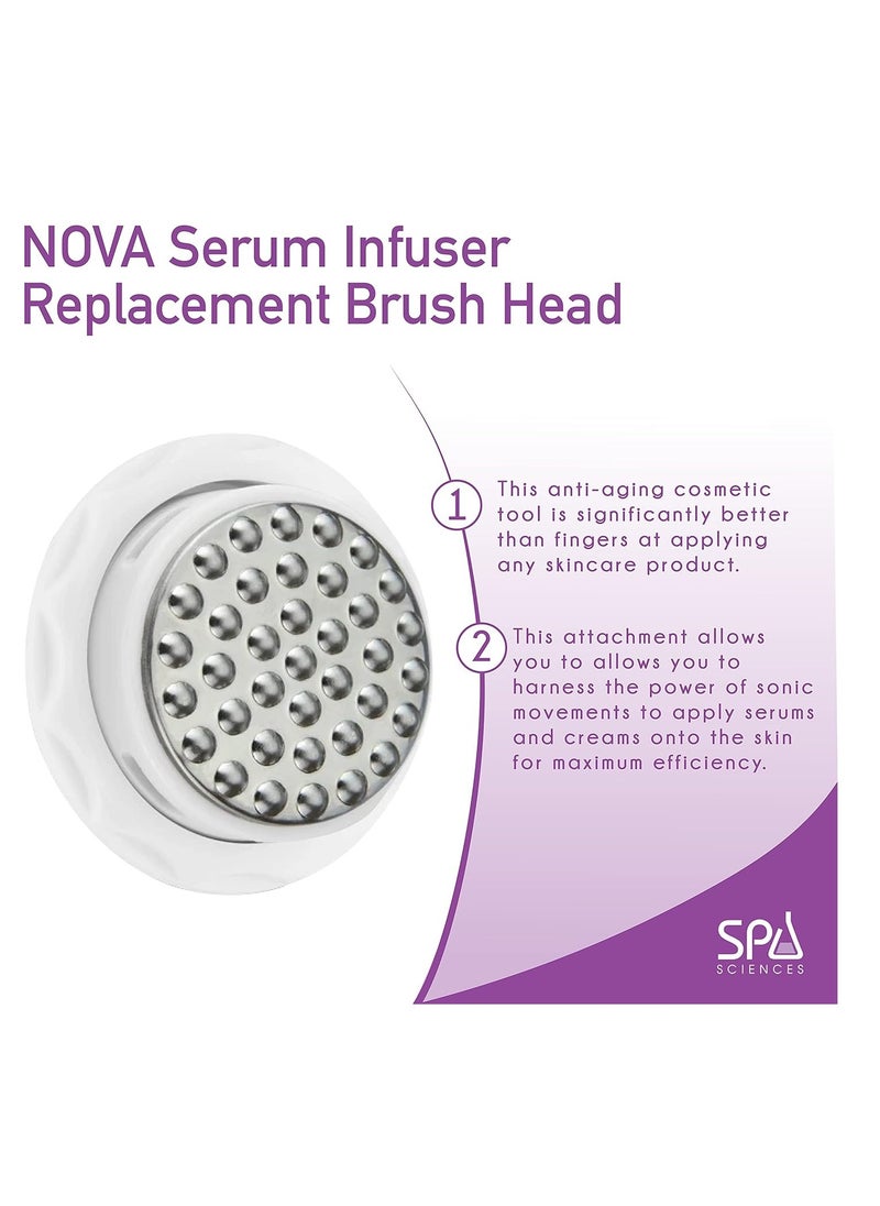 Spa Sciences NOVA Serum Infusion Head - Replacement Treatment Head - For Skincare Infusion - All Skin Types