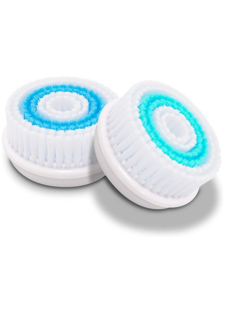 Facial Cleansing Brush Head Replacement Soft Facial Cleansing Brush Head for All J02 and J03 Models (2 Pack)