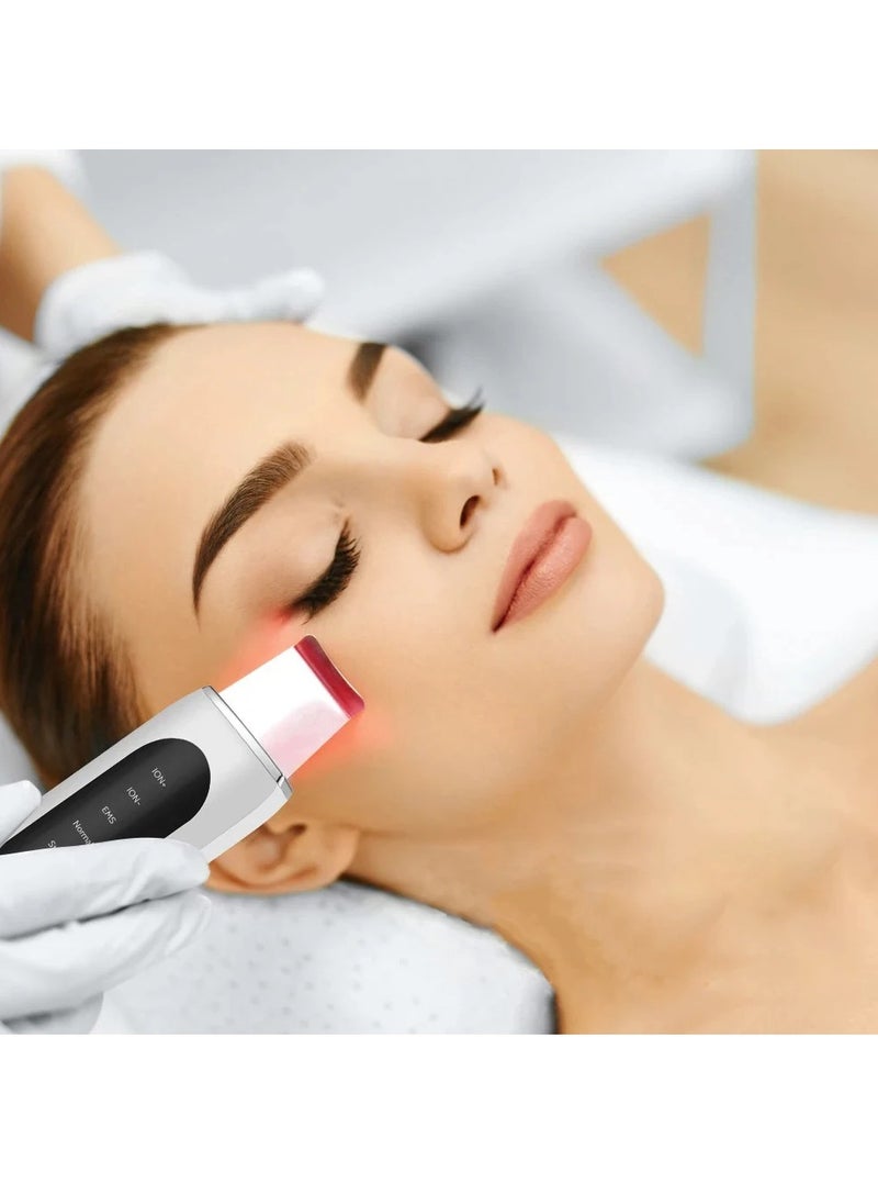 Ultrasonic Skin Scrubber Electric, 5-speed Adjustment Removing Black Corners Cleaning Pores Imported Beauty Equipment