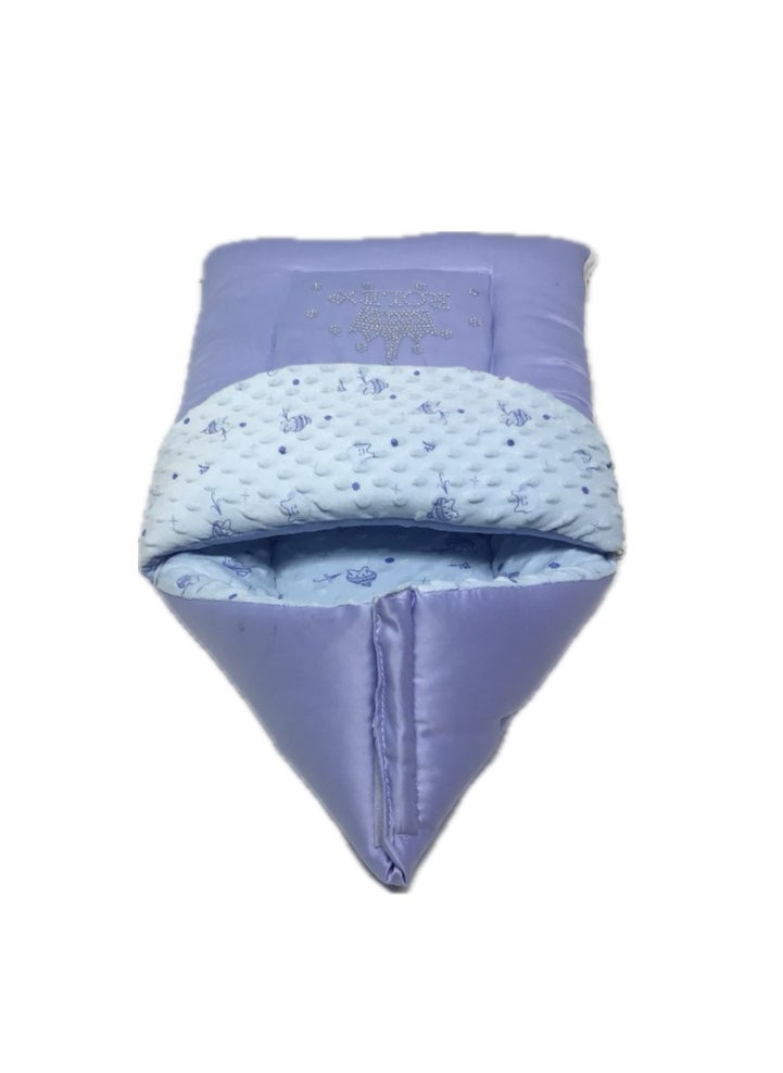 Glamour Satin Baby Sleeping Bag with Embedded Stones comforter bag for sleeping solution