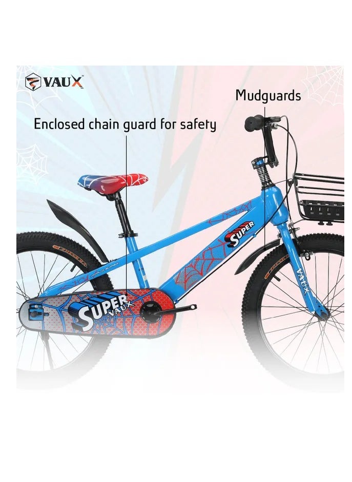 Super Kids Bike 20-Inch - Blue