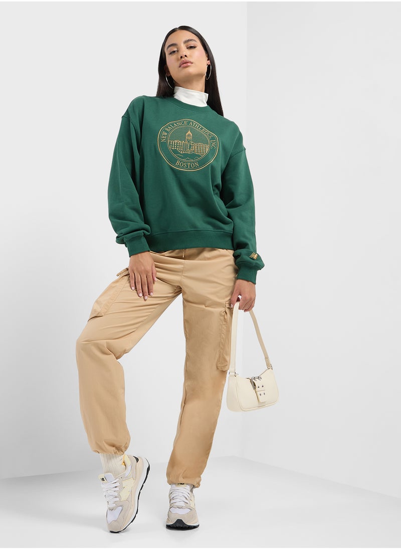 Athletic Boston Sweatshirt
