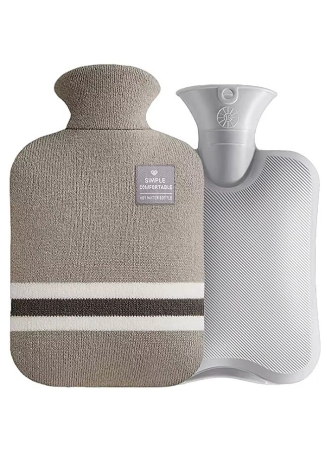 Lifenpure™ Hot Water Bag 2 Liter with Knit Cover