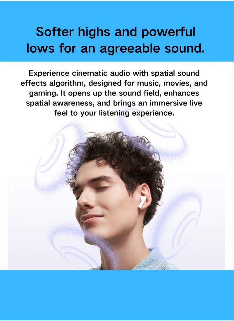 X7 Lite Wireless Earbuds - Noise Cancelling, Hi-Fi Audio, 24-Hour Battery, Fast Charging, Waterproof, Bluetooth 5.0 for Sports, Travel, and Work