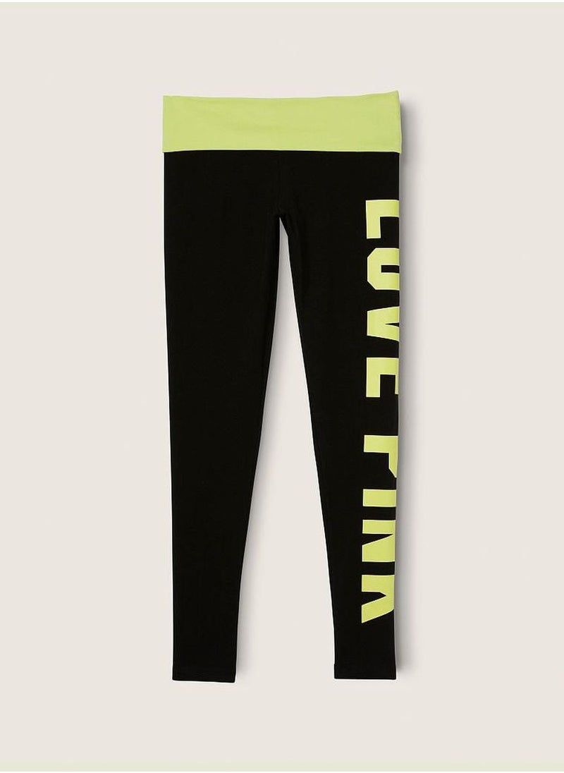 Cotton Foldover Legging in Full Length