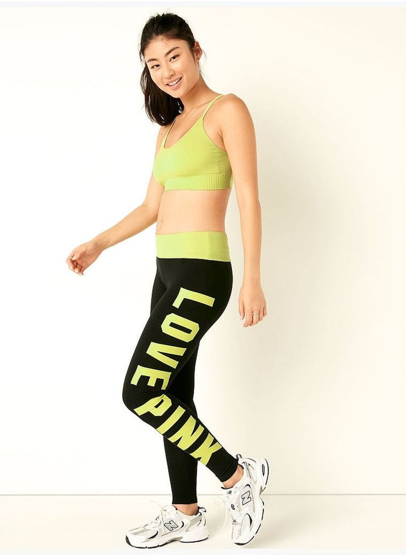 Cotton Foldover Legging in Full Length