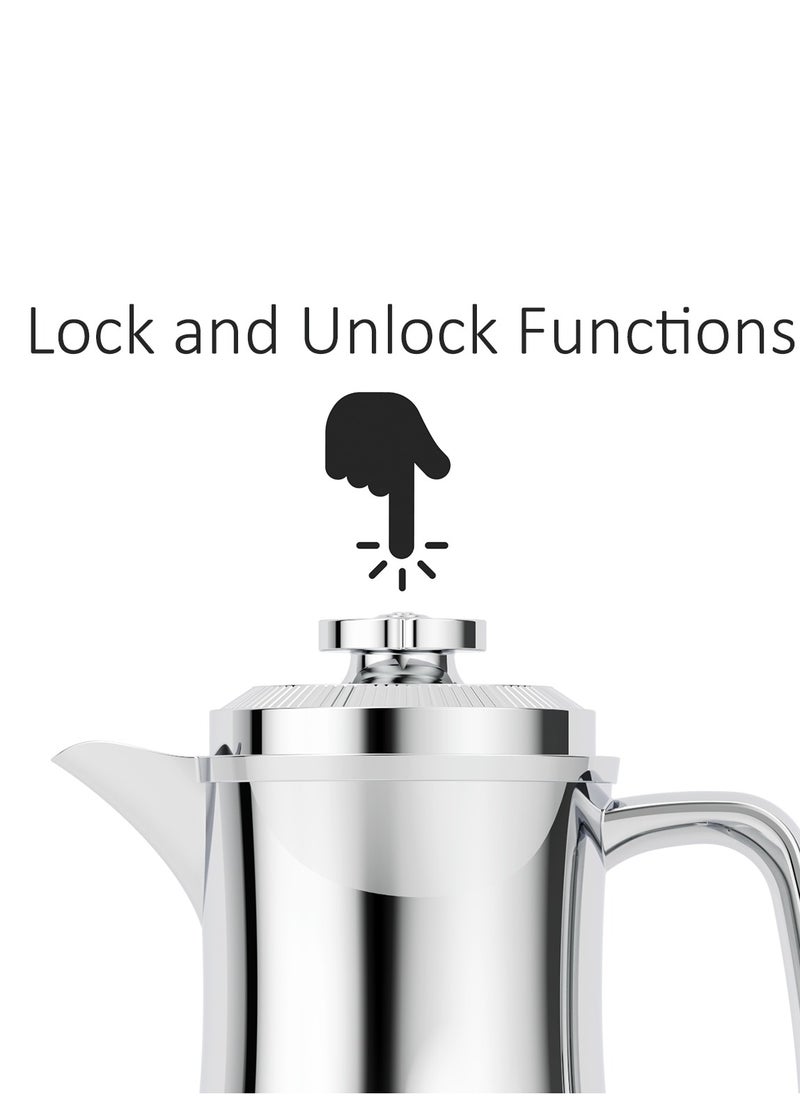 1 Liter Flask Leakproof  Design 1-Year Warranty