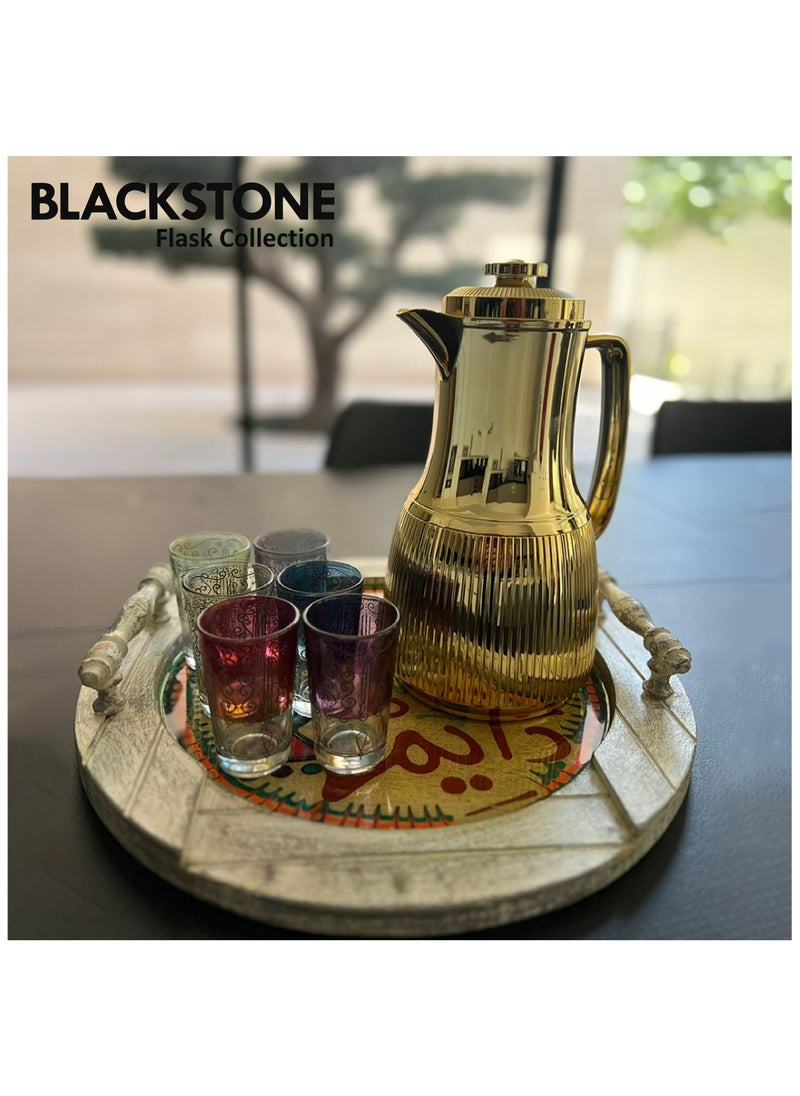 1 Liter Flask Leakproof Button Locking Design 1-Year Warranty