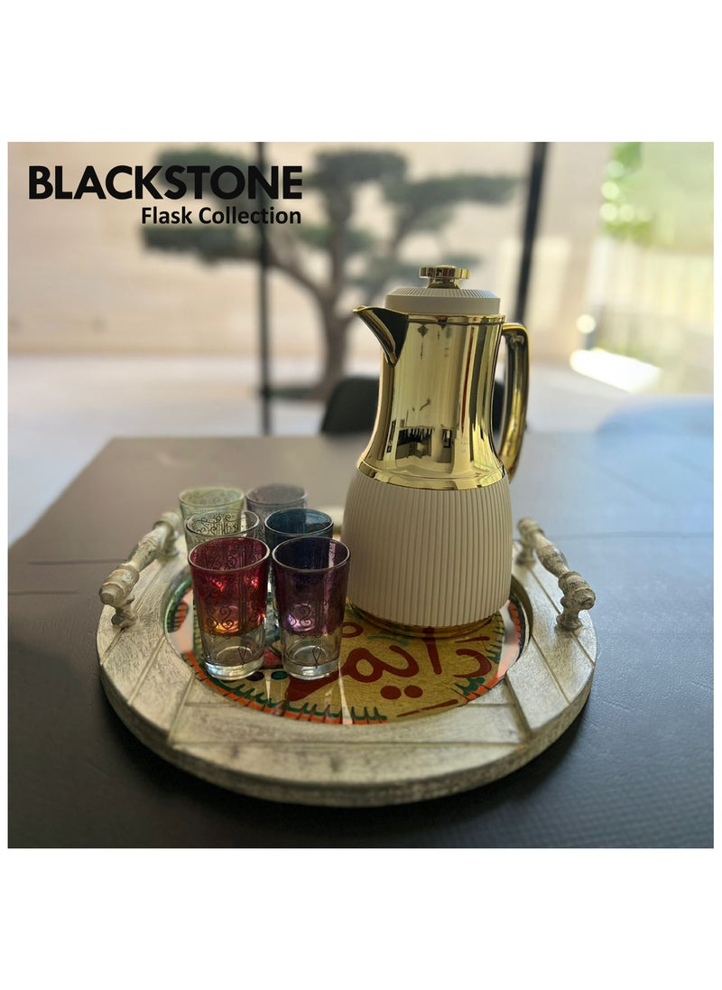 1 Liter Flask Leakproof Button Locking Design 1-Year Warranty