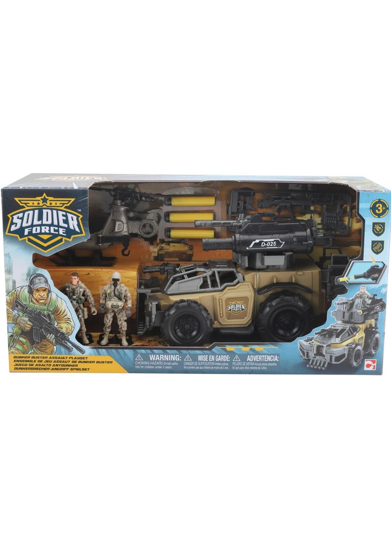 Soldier Force T5-Bunker Buster Assault Playset