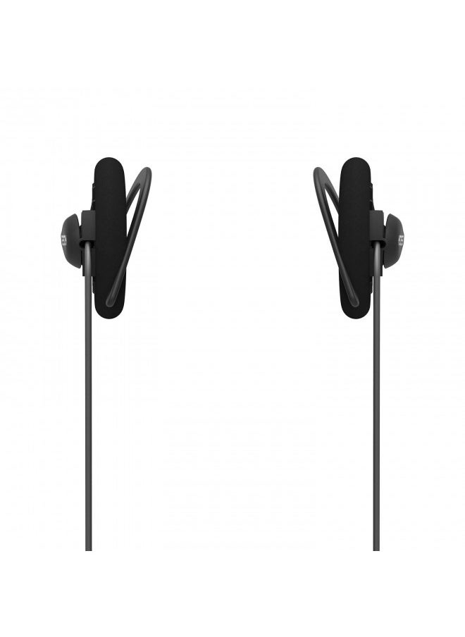 Koss KSC35 Wireless Bluetooth Ear Clip Headphones, in-Line Microphone with Remote, 6+ Hour Battery Life, Black