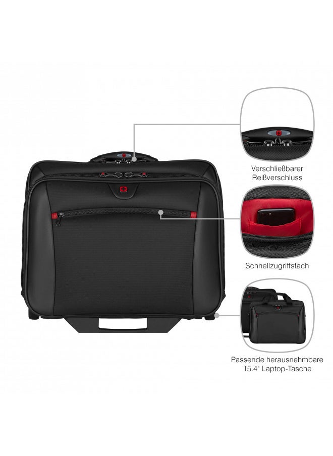 Wenger Patriot Rolling Case Blk Up To 17IN Laptop with notebook Case (WA-7953-02F00)