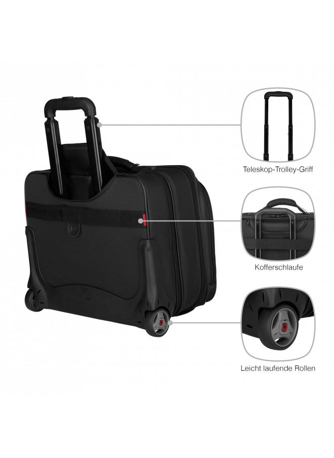 Wenger Patriot Rolling Case Blk Up To 17IN Laptop with notebook Case (WA-7953-02F00)