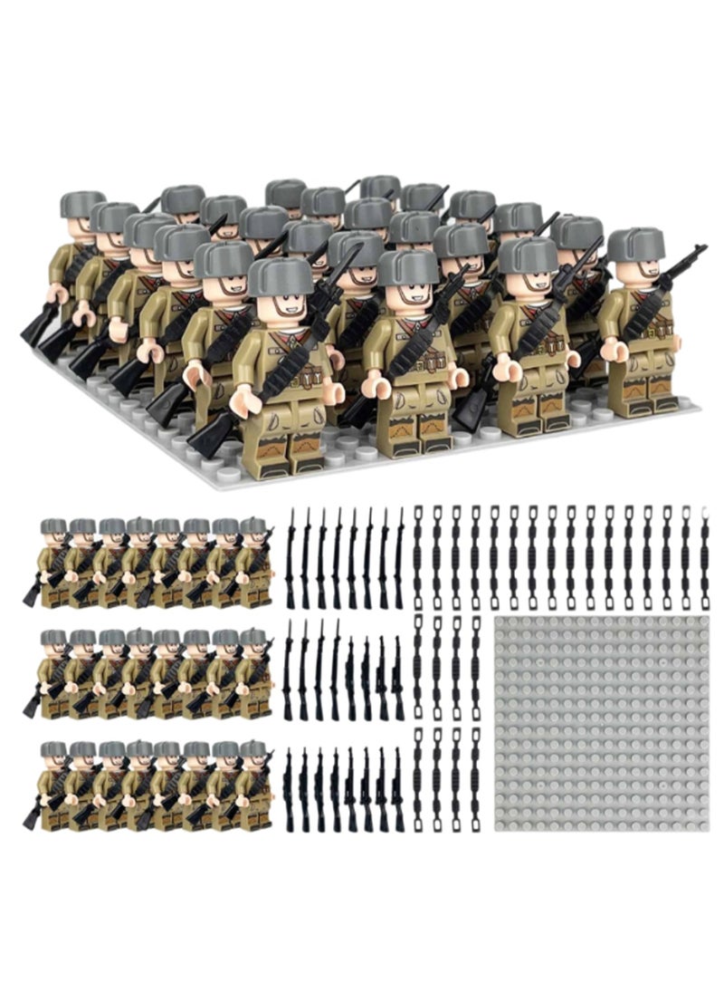 Phalanx B-3, Soldier Miniature Toys, Military Figures Usa Uk Germany Figures Battle Set, Wwii Mini Figures Building Blocks Children'S  Toys