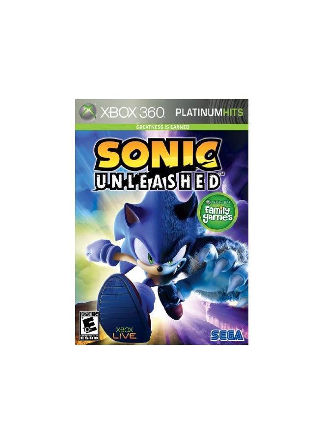 Sonic Unleashed (Platinum Hits) - Xbox 360