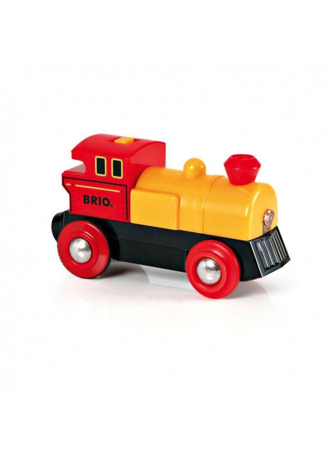 BRIO World - 33594 Two-Way Battery-Operated Engine | Train Toy for Kids Ages 3 and Up