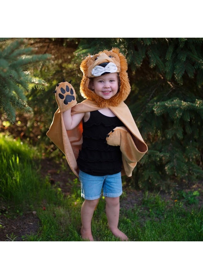 Storybook Lion Cape (Size 2-3)