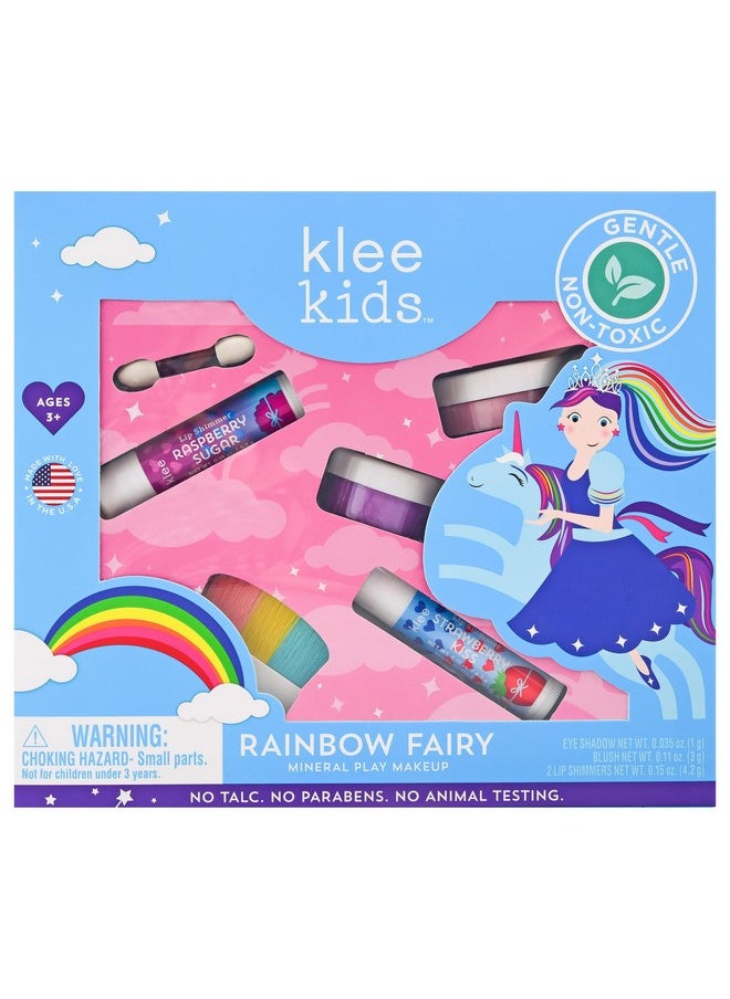 Luna Star Klee Kids Play Makeup Kit. Gentle And Non-Toxic. Kid-Friendly. Made In Usa. (Rainbow Fairy)