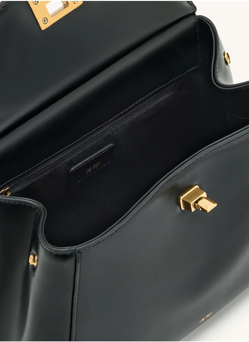 PEI Lucia Classic Top Handbag - Black
