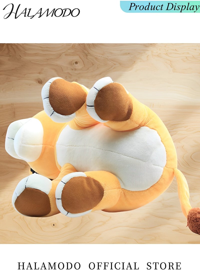 Kid's Simba Toy with Fuzzy Texture and Embroidered Details King Lion Medium Soft Toy as Great Gift for All Boys & Girls