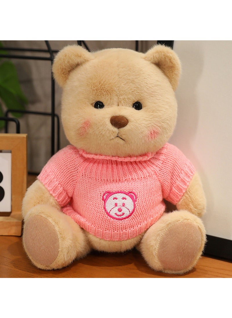 30 CM Cute Cartoon Bear Plush Toy Soft Stuffed Movable joints Doll For Girls And Boys All Ages Gift（Style 3）