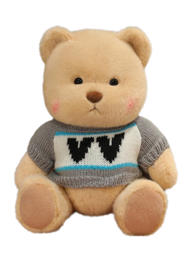 30 CM Cute Cartoon Bear Plush Toy Soft Stuffed Movable joints Doll For Girls And Boys All Ages Gift（Style 5）