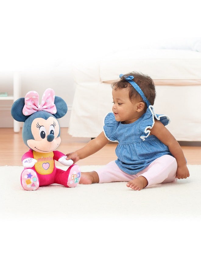 Musical Discovery Plush Minnie Mouse With Sounds And Phrases, Sings Abcs, 123S, And Colors Songs, Kids Toys For Ages 06 Month By Just Play