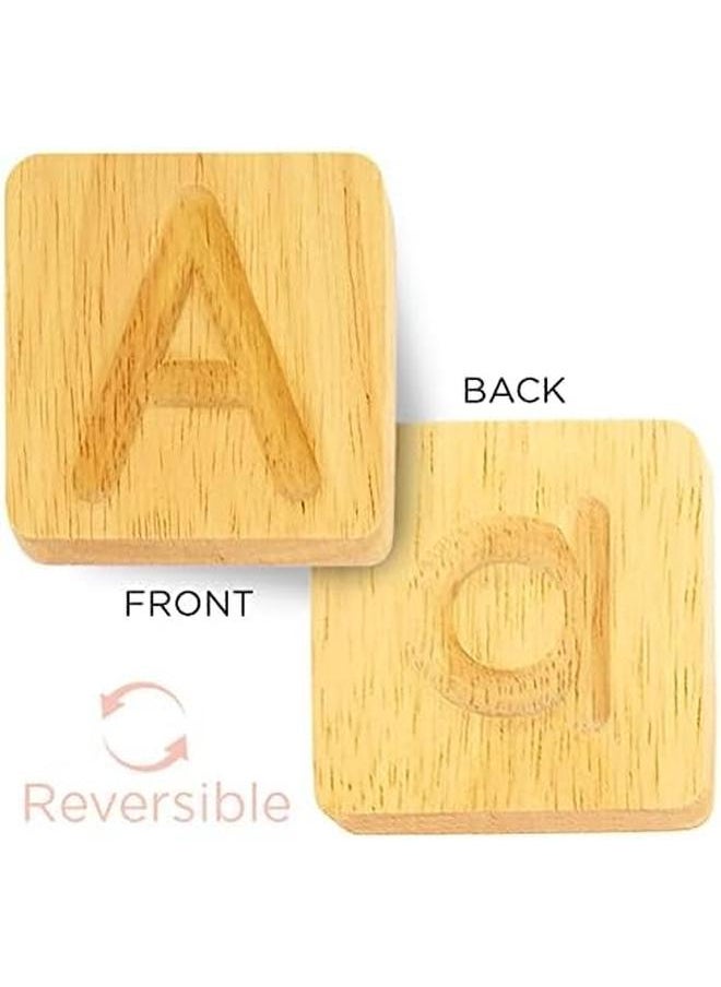 Wooden Alphabet Tracing Boards - Preschool Letter Formation - Montessori Alphabet Letters