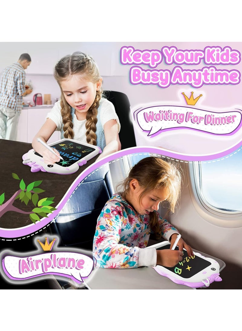 LCD Drawing Board Erasable Writing Doodle Pad Scribble Tablet Toddler Learning Educational Travel Toy