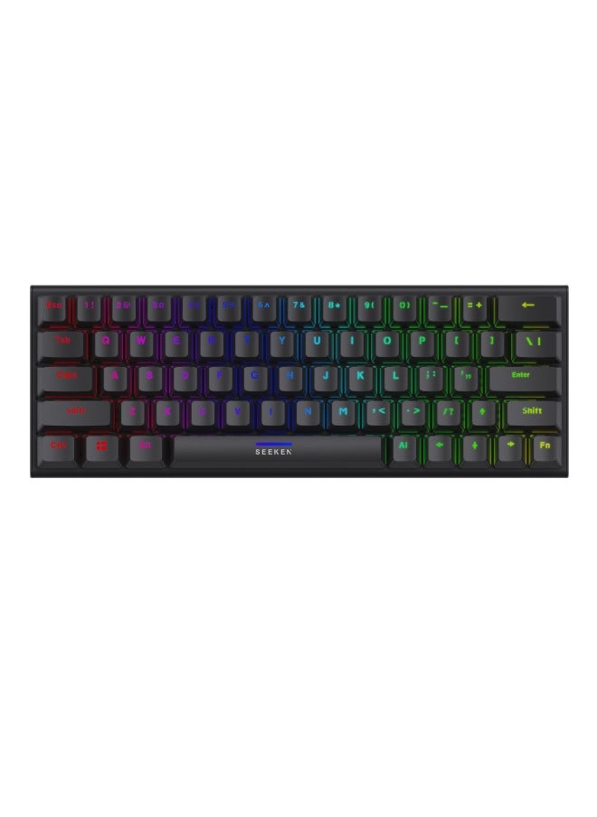 SEEKEN GAMING KEYBOARD | Compact gaming keyboard | High-performance keyboard  | Premium Design.