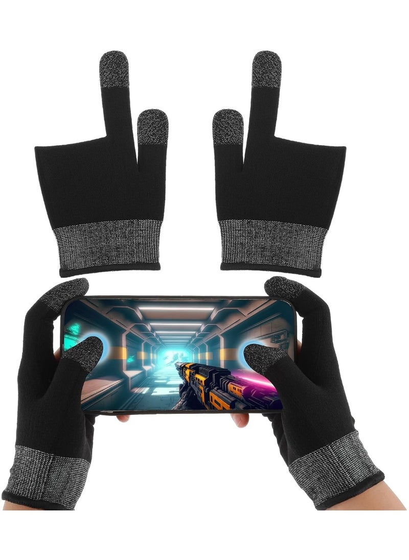 Gaming Gloves for Sweaty Hands Thumb Sleeves Gamer Gloves for Men Mobile Phone Game