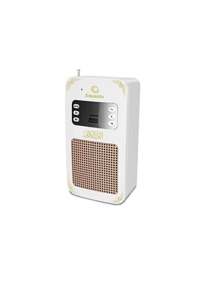 Portable Quran Speaker- Bluetooth White