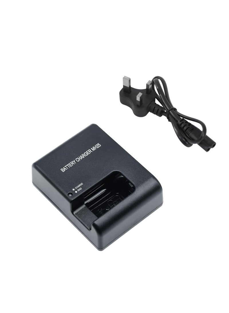 MH-25 Cameras Battery Charger for Nikon EN-EL15 EN-EL15a EN-EL15b D500 D600 D610 D750 D780 D800 D800E D810 D810A D850 D7000 D7100 D7200 D7500 Coolpix Z5 Z6 Z6 II Z6 III Z7 Z7 II Z1 Z8 V1 1V1 SLR