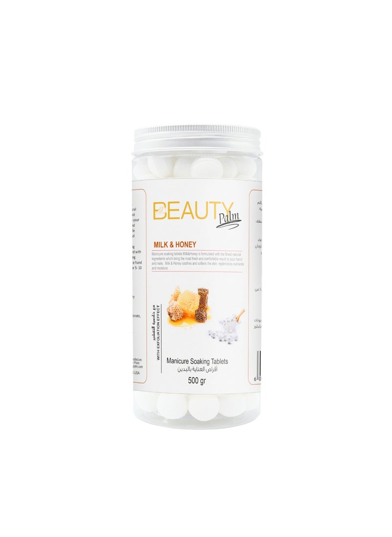 Beauty Palm Manicure Soaking Tablets | Milk & Honey 500g