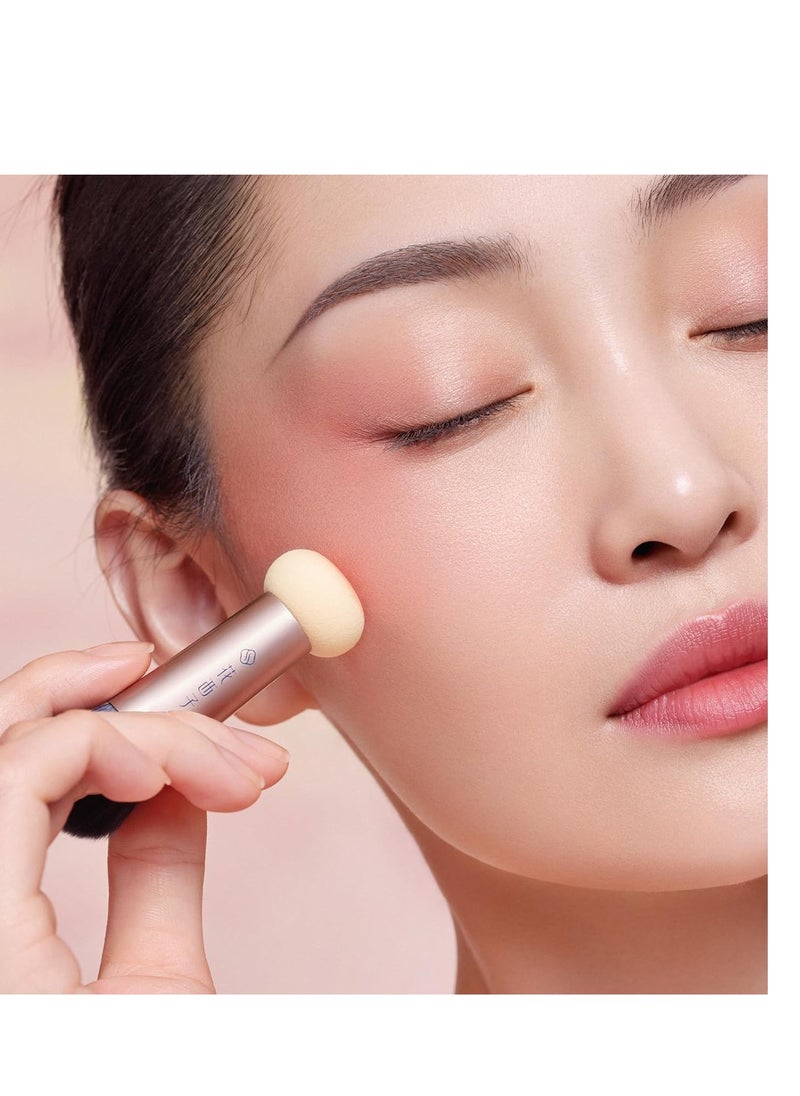 FLORASIS Soft Blooming Double-Ended Blush Brush