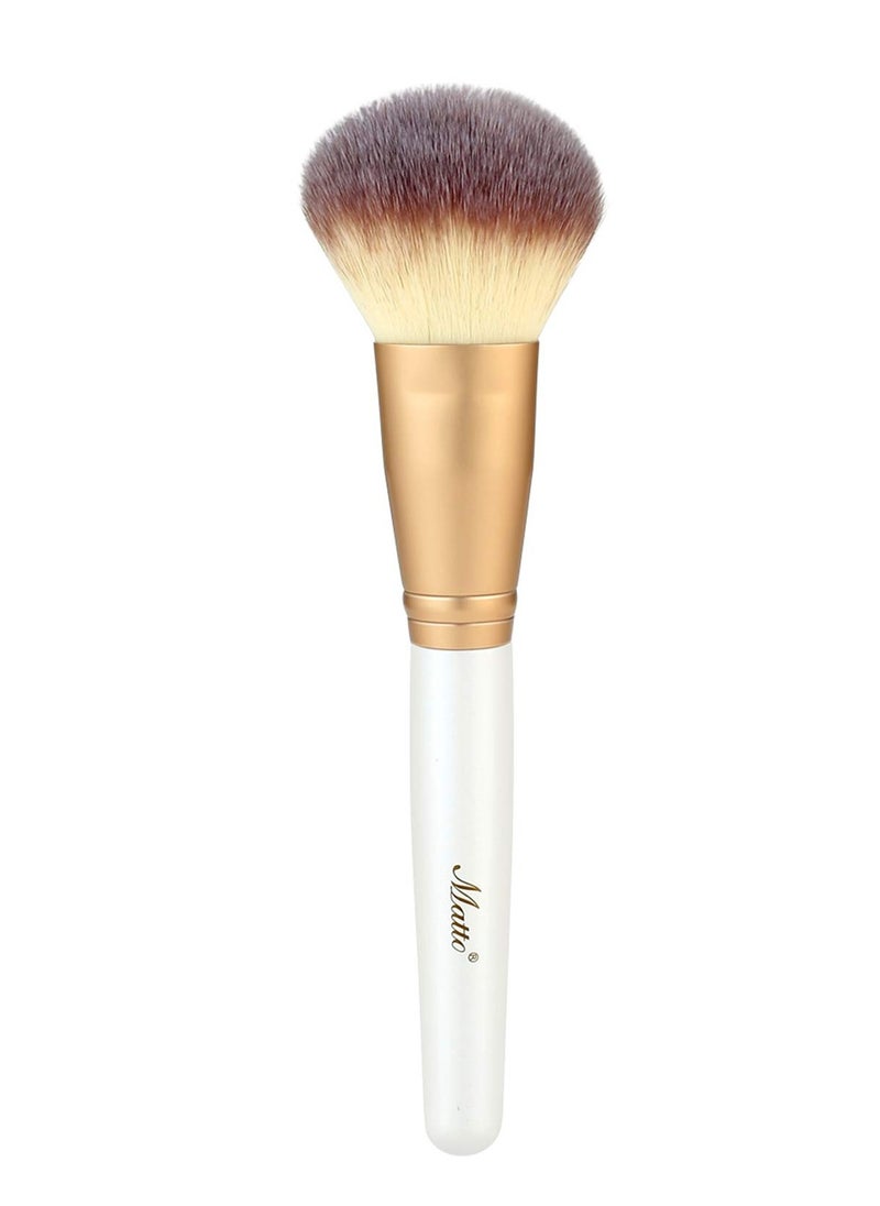 Matto Makeup Powder Foundation Brush for Setting Loose Pressed Powder Mineral Blush Large Face Brush