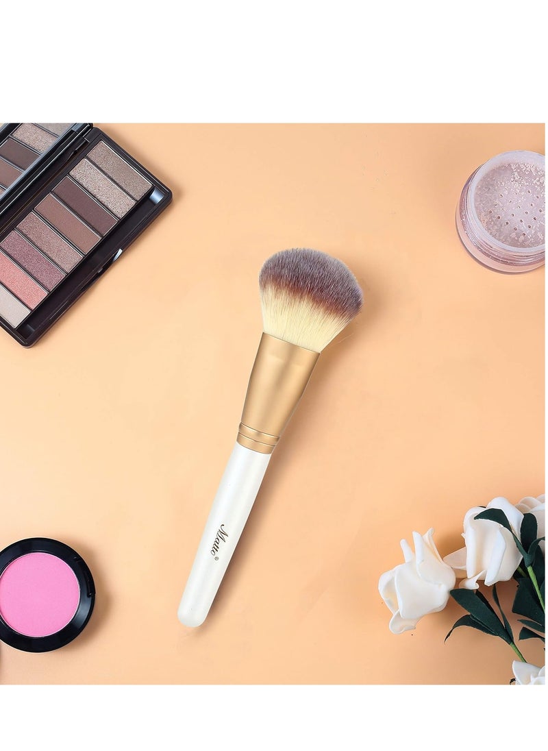 Matto Makeup Powder Foundation Brush for Setting Loose Pressed Powder Mineral Blush Large Face Brush