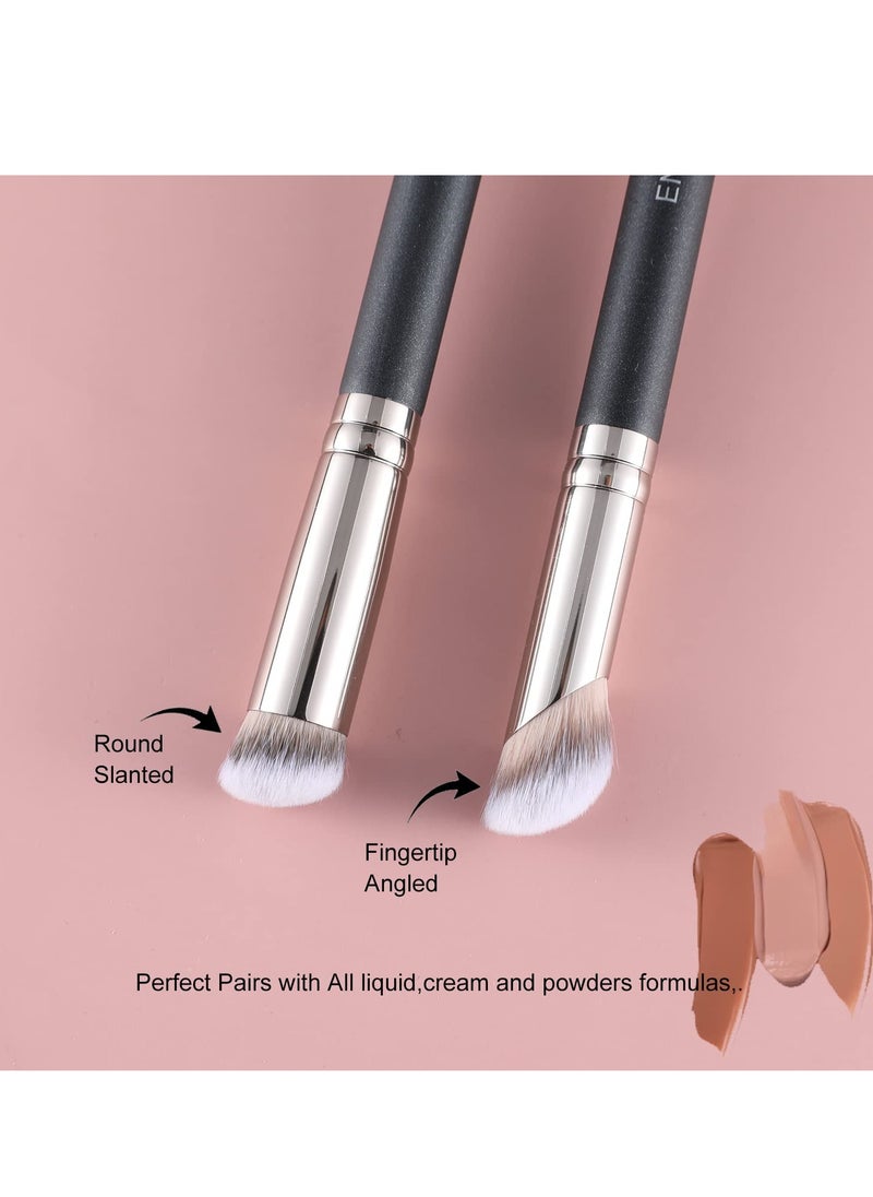 ENERGY Concealer Brushes Set Liquid Face Makeup Concealer brush for liquid Cream Powder Blending Buffing Under Eye Concealer Eyebrow Nose Contour Face Brush 270/270S