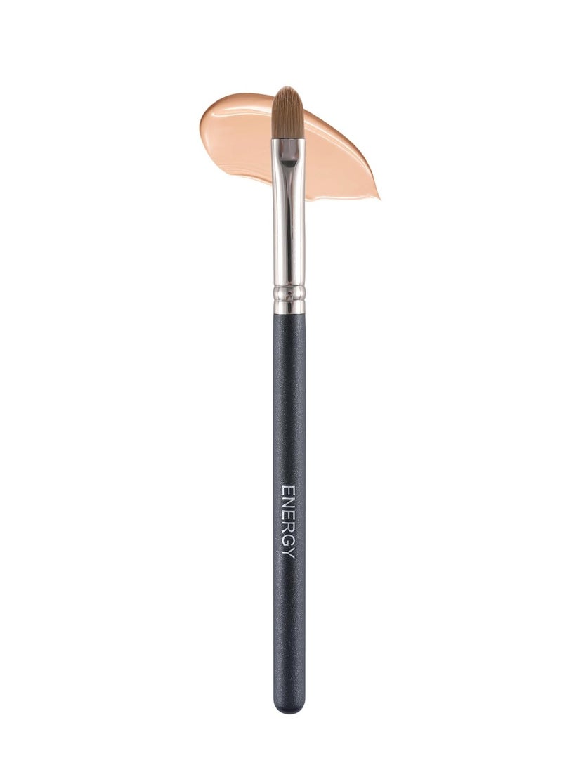 ENERGY Large Flat Concealer brush for Face and Eyes Blending with Liquid Cream Under Eye Concealer for Dark Circles and Puffiness Eye Blending Brush