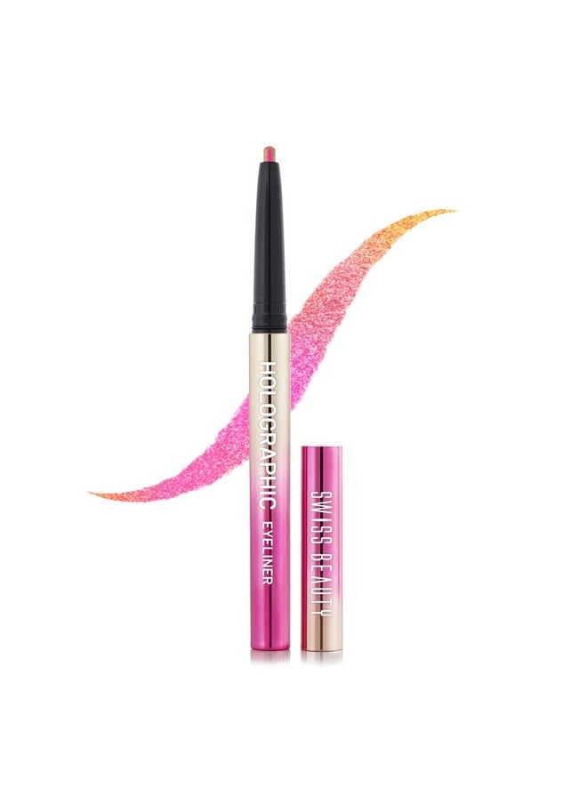 Holographic Shimmery Eyeliner | Waterproof, Smudge Proof, Long Lasting Eyeliner With Easy Application | Shade- Stardust, 0.2G