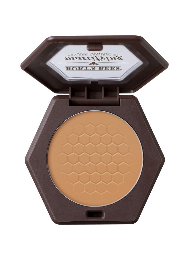Makeup, Lightweight Powder Foundation, 100% Natural, Almond, 0.3 Ounce