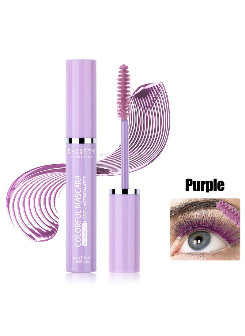 6 Pieces Mascara for Women Sweat Proof Ultra Long Lasting Waterproof