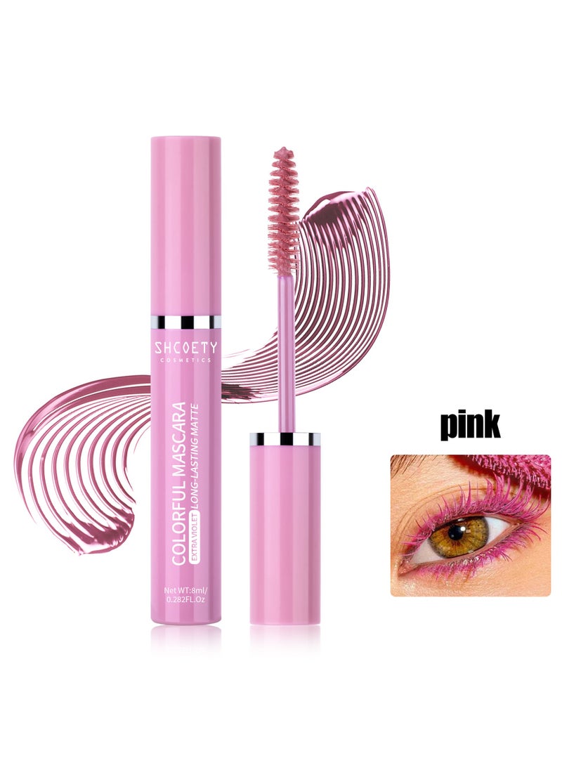 6 Pieces Mascara for Women Sweat Proof Ultra Long Lasting Waterproof