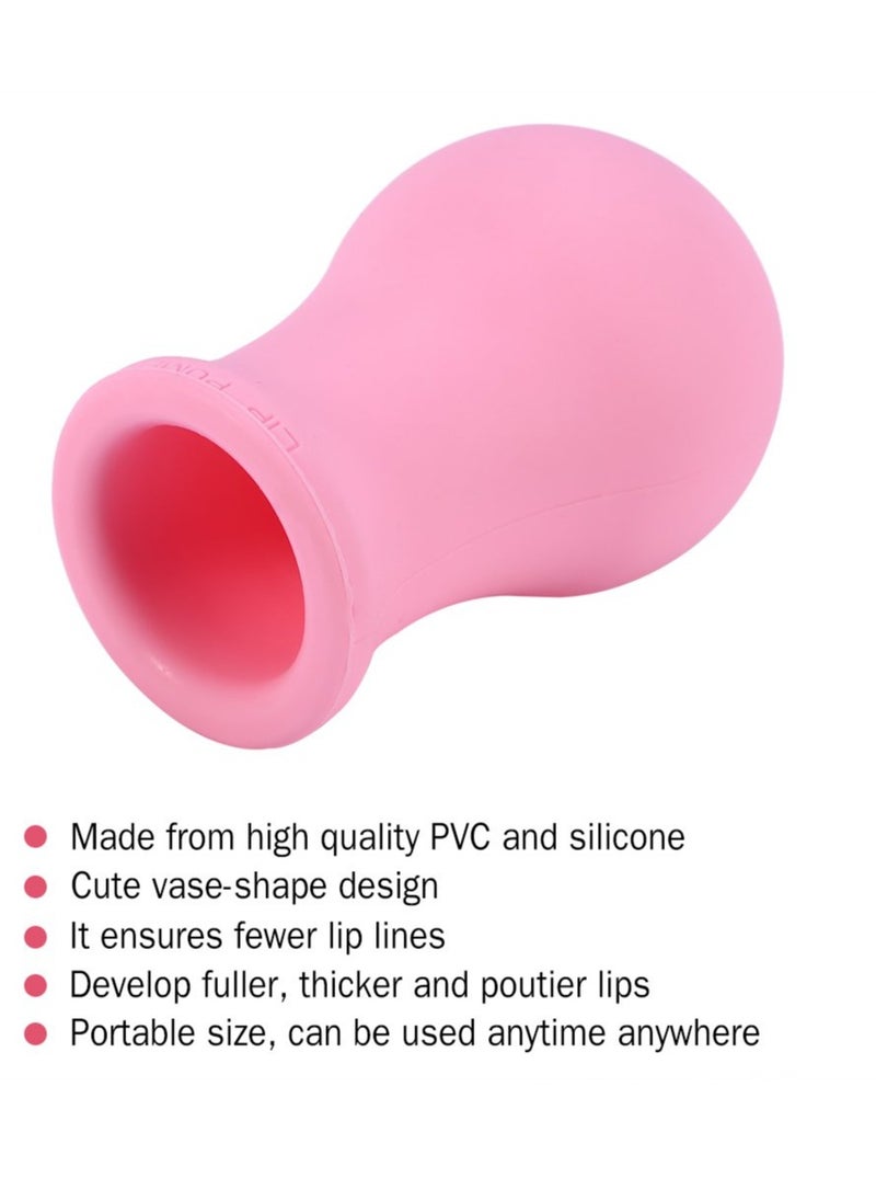 Silicone Lip Plumper, Vase-Shaped Lip Enhancer Quick Enhancement Beauty Tool