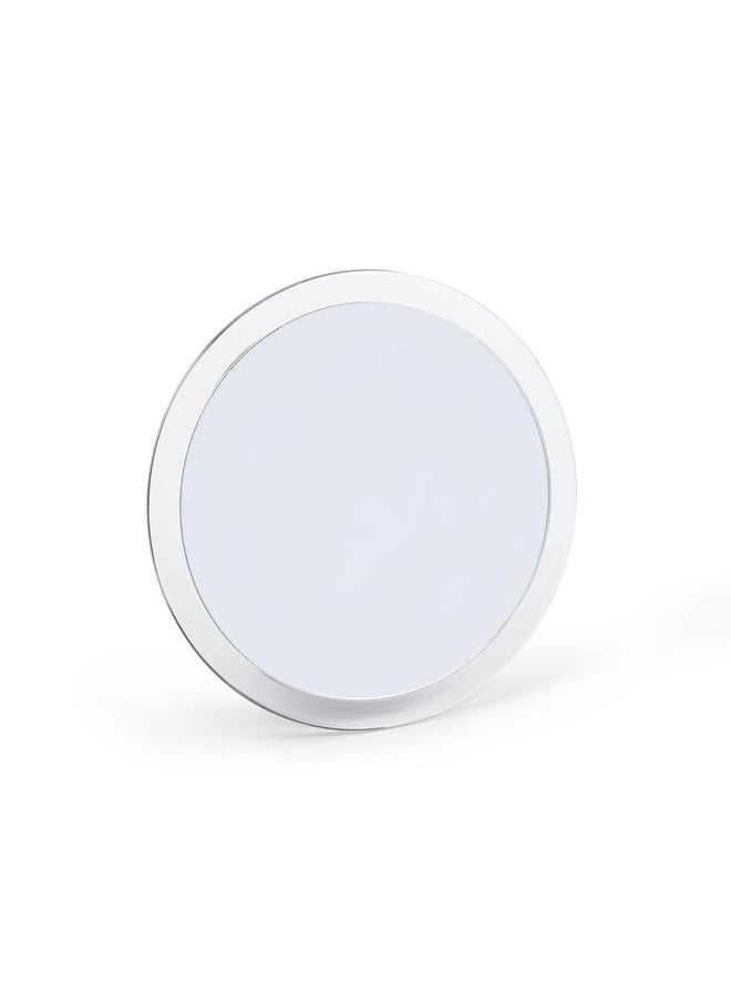 Jerdon Portable Travel Makeup Mirror – 9” Diameter Frame with 5X Magnification – Suction Cups Allow Wall Mounting – Travel Case Included – Model JSC5