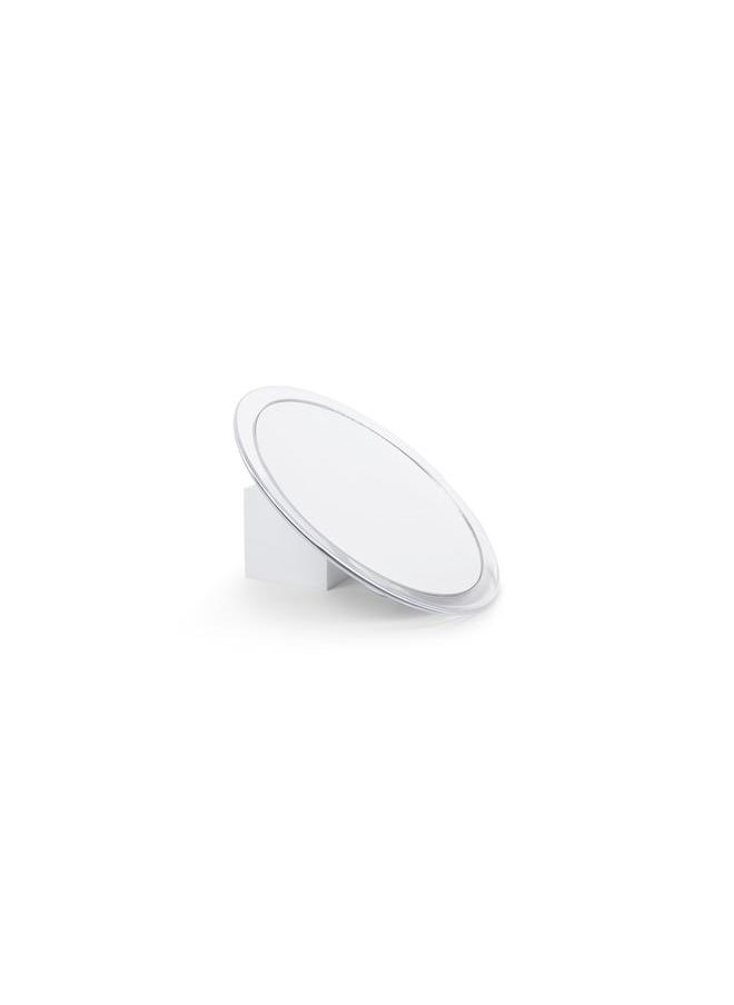 Jerdon Portable Travel Makeup Mirror – 9” Diameter Frame with 5X Magnification – Suction Cups Allow Wall Mounting – Travel Case Included – Model JSC5