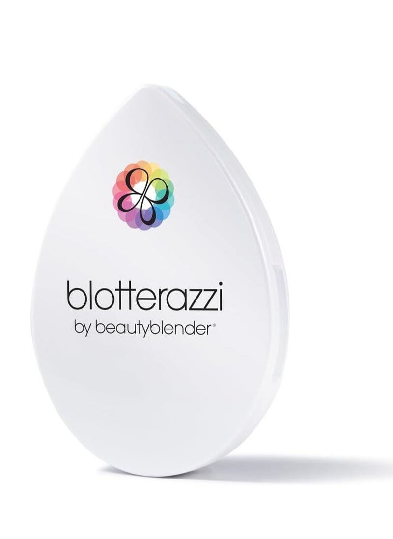 Beautyblender® | Blotterazzi® Original Reusable Makeup Blotting Sponge, Includes Mirrored Compact, Re-Texturize Makeup, Absorb Excess Oil and Shine