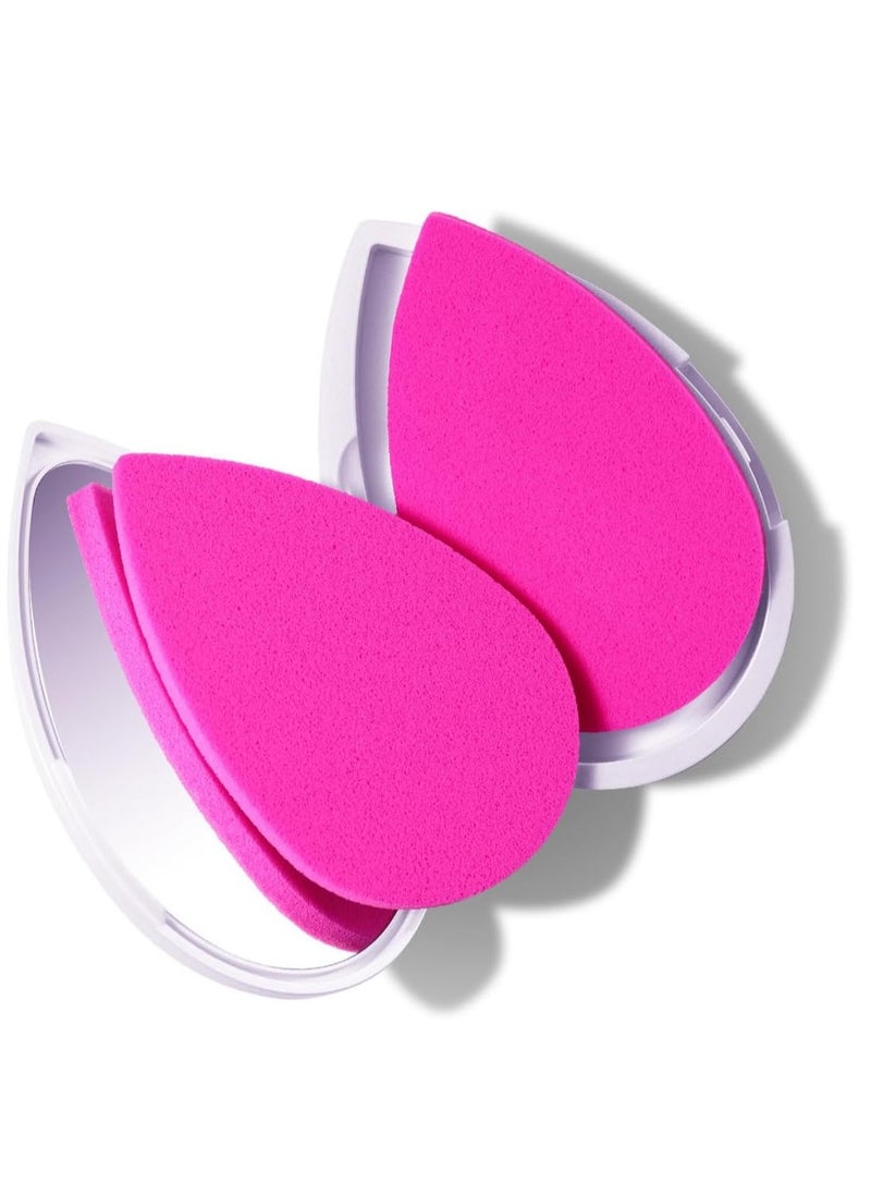 Beautyblender® | Blotterazzi® Original Reusable Makeup Blotting Sponge, Includes Mirrored Compact, Re-Texturize Makeup, Absorb Excess Oil and Shine