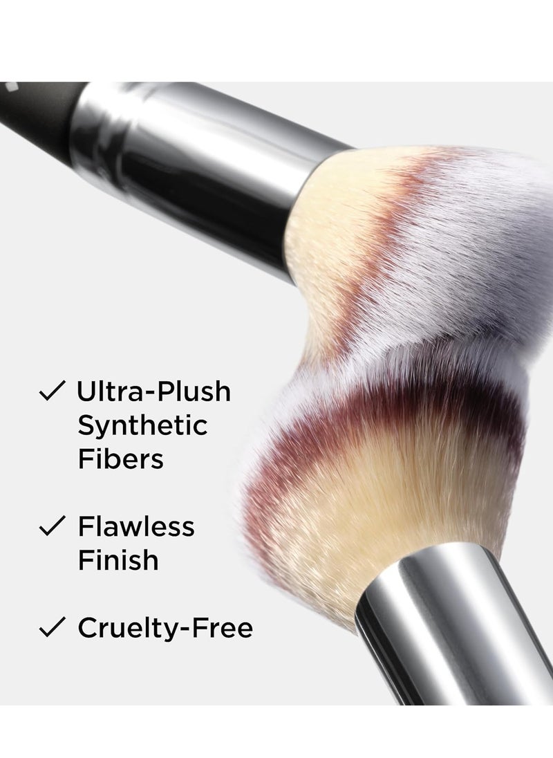 IT Cosmetics Heavenly Luxe Complexion Perfection Brush #7 - Foundation & Concealer Brush in One - Soft Bristles - Pro-Hygienic & Ideal for Sensitive Skin Multicolor